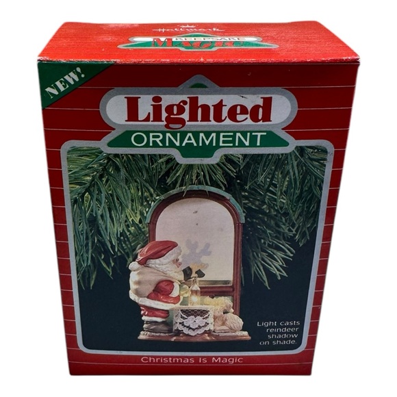 Hallmark “Christmas is Magic” Lighted Christmas Ornament #QLX7171 (1988) - Picture 4 of 6